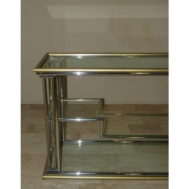 Hollywood Regency Console Table, Italy, 1970s For Sale - Image 15 of 18