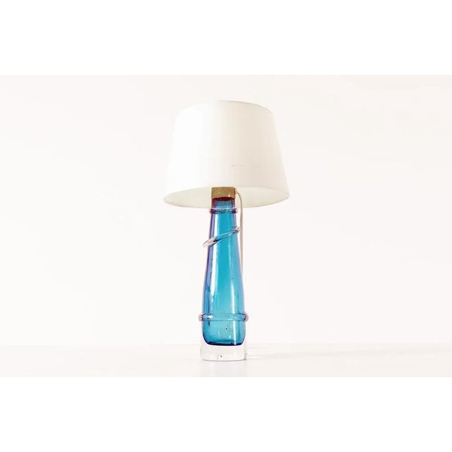 Table lamp orrefors designer: factory design year: around 1960 manufacturer: orrefors art glass country: sweden...