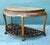 Vintage Fretwork Demilune Console Table For Sale - Image 11 of 12