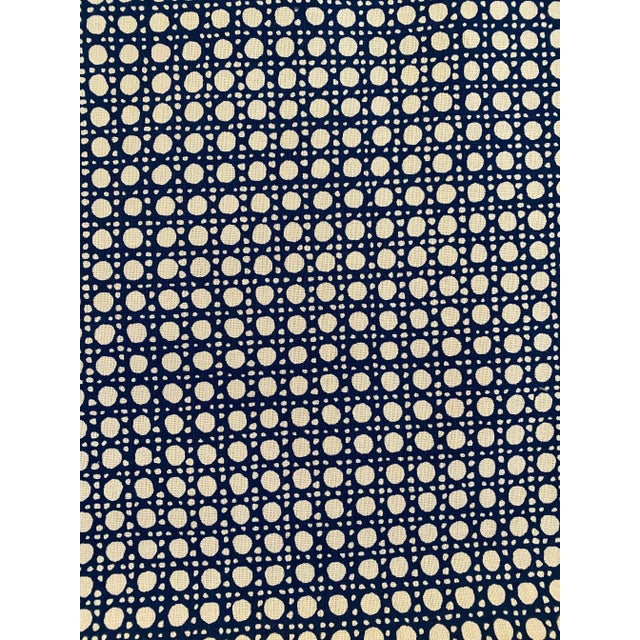 Schumacher by Vera Sugar Cane Cotton Fabric For Sale In Raleigh - Image 6 of 6