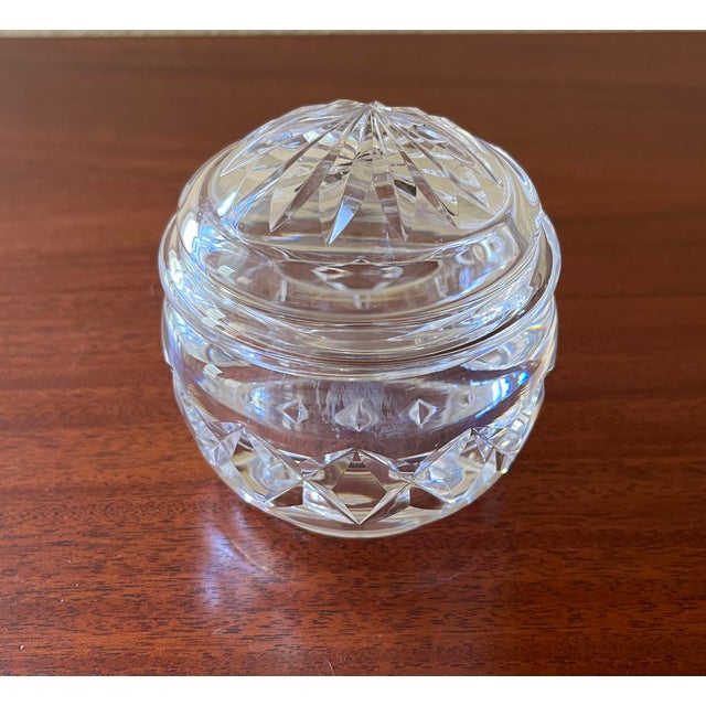 Mid 20th Century Mid 20th Century Waterford Crystal Covered Dish For Sale - Image 5 of 12