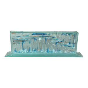 Late 20th Century Contemporary Studio Glass Abstract Sculpture