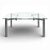 Extendable Coffee Table in Glass and Chrome For Sale - Image 14 of 14