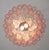 Metal Tronchi Chandeliers with 48 Pink Glasses in the Style of Toni Zuccheri, Murano, 1990, Set of 2 For Sale - Image 7 of 16