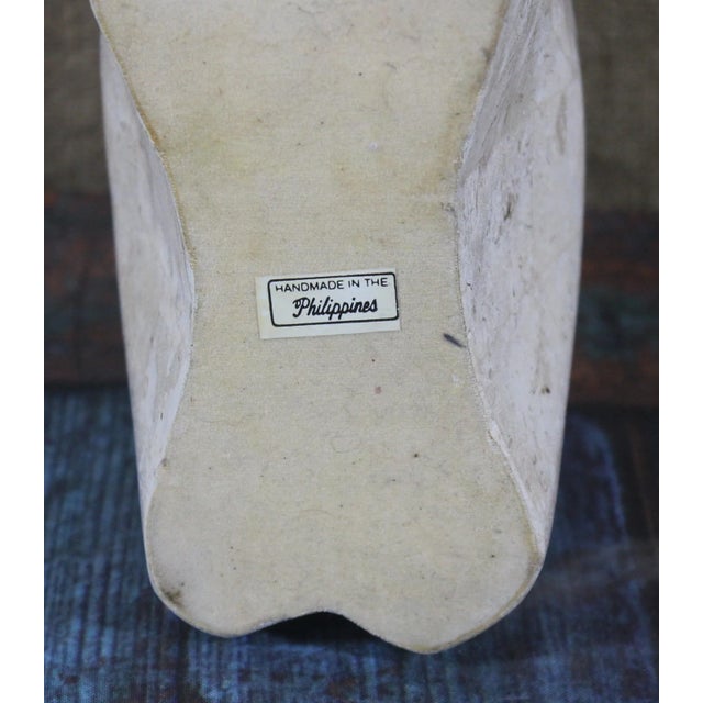Alabaster Mid 19th Century Maitland-Smith Stone Carved Elephant For Sale - Image 8 of 9