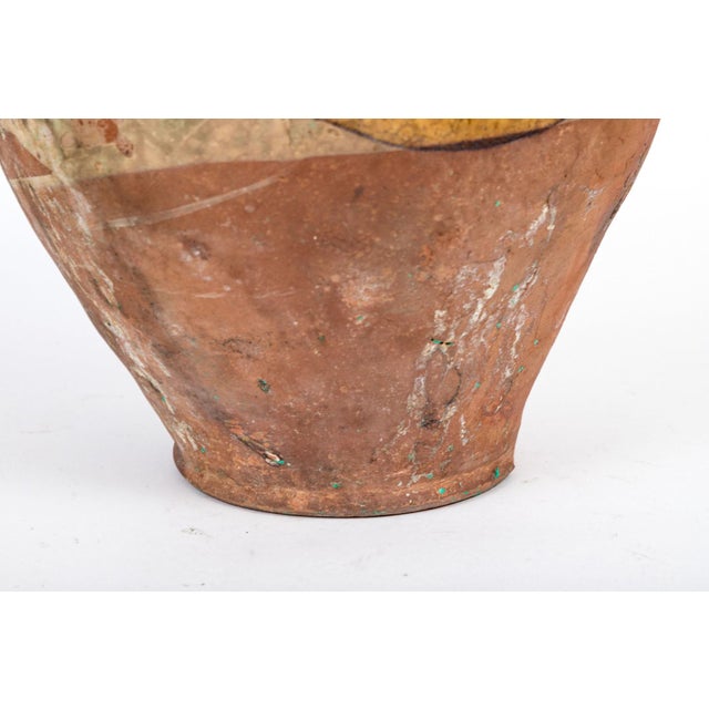 Yellow 19th Century French Terracotta Confit Pot For Sale - Image 8 of 10