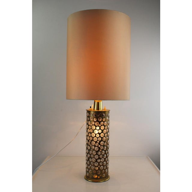 Bubble Glass Table Lamps attributed to Helena Tynell for Limburg, 1960s For Sale - Image 10 of 16