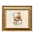 Contemporary Reproduction Art Print of Vintage "Parlor Fox", Framed For Sale