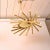 Stilnovo 24 Light Brass Chandelier from Stilnovo, 1960s For Sale - Image 4 of 10