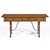 Wood Restored Thomasville English Regency Style Pecan Desk or Console With Drawers For Sale - Image 7 of 14