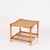Gold Mid-Century Modern Italian Organic Coffee Table in Rattan and Wicker, 1970s For Sale - Image 8 of 13