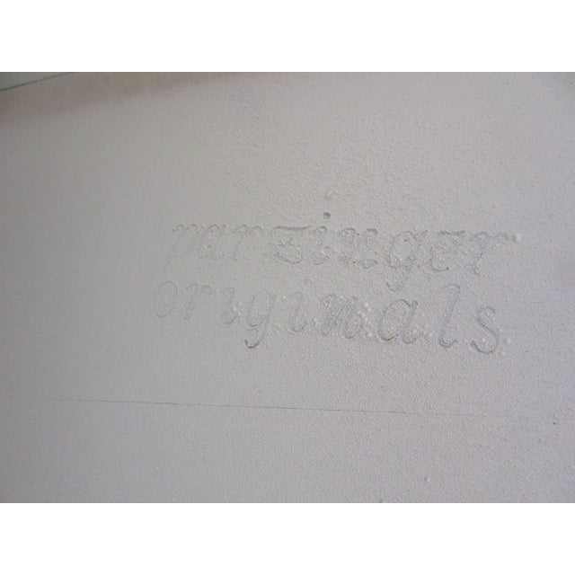 Tommi Parzinger Marble and Painted Wood Floor Lamp For Sale - Image 10 of 11