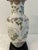 Metal Vintage Asian Botanical Ceramic Lamp For Sale - Image 7 of 10