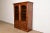English Ethan Allen French Louis Philippe Solid Carved Maple Bookcase or Media Cabinet For Sale - Image 3 of 15