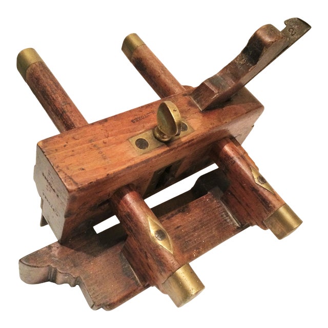 Antique Griffiths Norwich England English Plough Plane Chairish