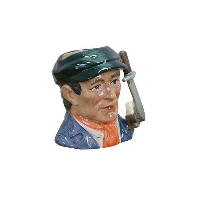 Realism Royal Doulton Little Mester Master Grinder Toby Character Jug For Sale - Image 3 of 11