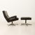Mid-Century Modern Vintage Lounge Chair with Ottoman by André Vandenbrouck for Strassle Model King, Switzerland, 1960s, Set of 2 For Sale - Image 3 of 18