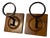 Wall Hooks in Teak by Sudbrock, Set of 2 For Sale