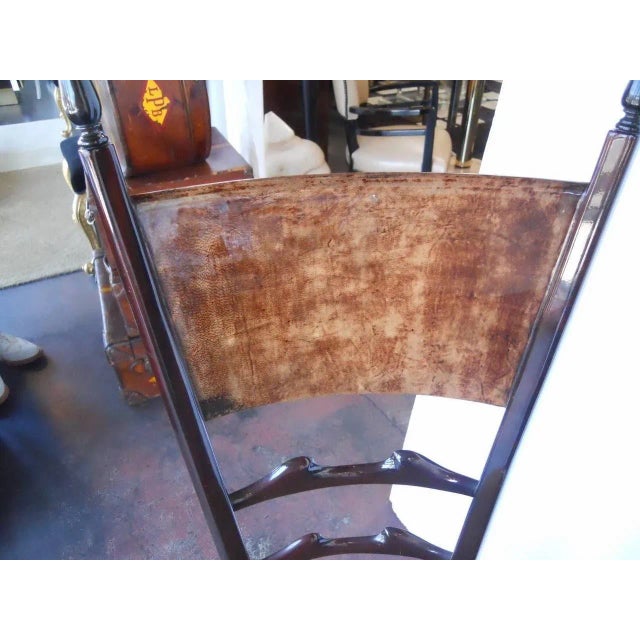 Mid-Century Modern 1960s Set of Four Aldo Tura Side Chairs For Sale - Image 3 of 6