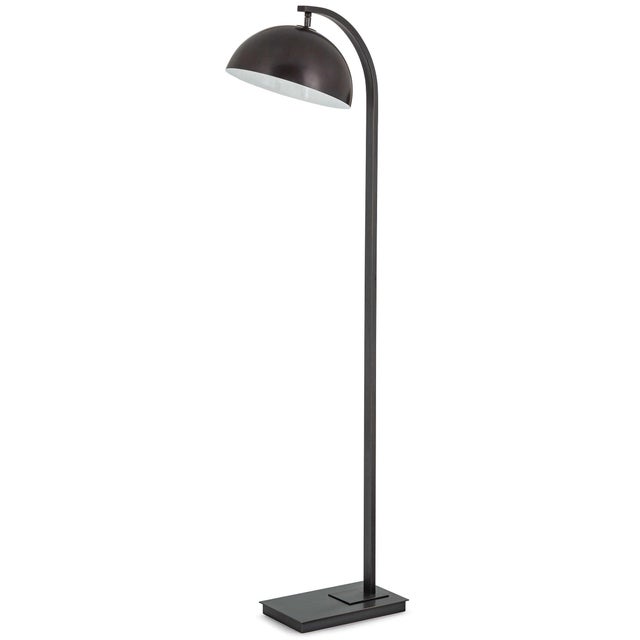 Regina Andrew Otto Steel Floor Lamp, Oil Rubbed Bronze For Sale - Image 4 of 8