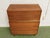 Mid 20th Century Mid Century Five Drawer Walnut Dresser For Sale - Image 4 of 12