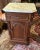 Antique 19th Century French Louis Philippe Marble Top Nightstand For Sale In West Palm - Image 6 of 15