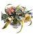 Florentia Vintage Italian Tole Flowers / Floral Bouquet Arrangement Sculpture in Pot, Made in Italy For Sale - Image 4 of 10