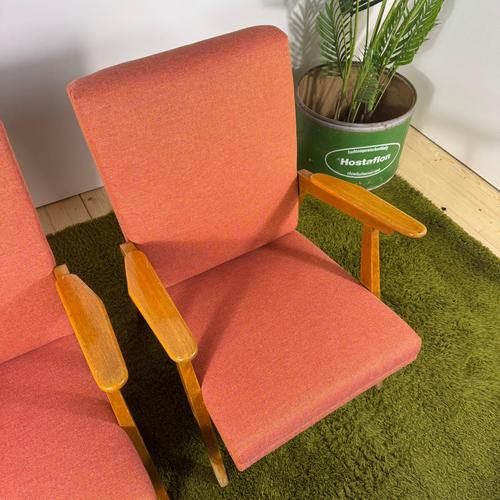 Pair of Vintage Mid-Century Armchairs – Scandinavian Design from the 1950s–1960s