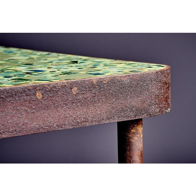 Hand-Crafted Terrazzo Coffee Table by Felix Muhrhofer For Sale - Image 9 of 15