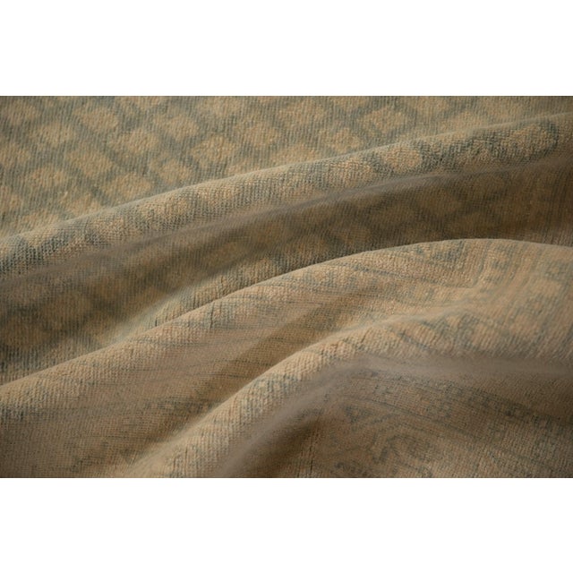 Vintage Distressed Mir Sarouk Carpet - 10'2" x 14'1" For Sale - Image 12 of 12