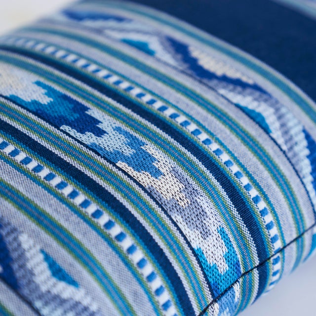 This pillow features Zarzuela Stripe Embroidery with a knife edge finish. There’s no shortage of ways to use this stylish...