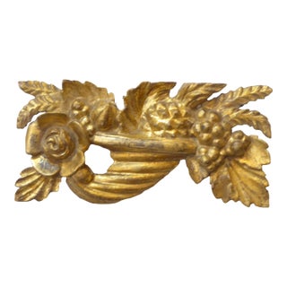19th Century Giltwood Carving For Sale