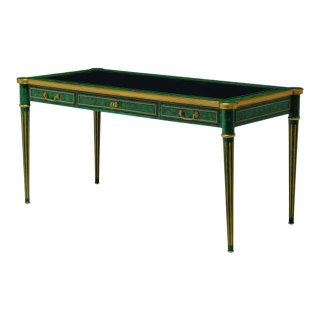 Tony Duquette for Maitland-Smith Malaquita Desk For Sale
