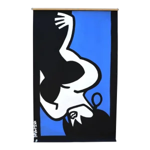 1980's Pop Art on a Roller Shade