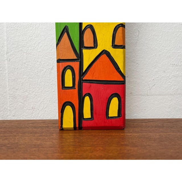 Wood Vintage Scandinavian Minimalist Wall Decoration For Sale - Image 7 of 14