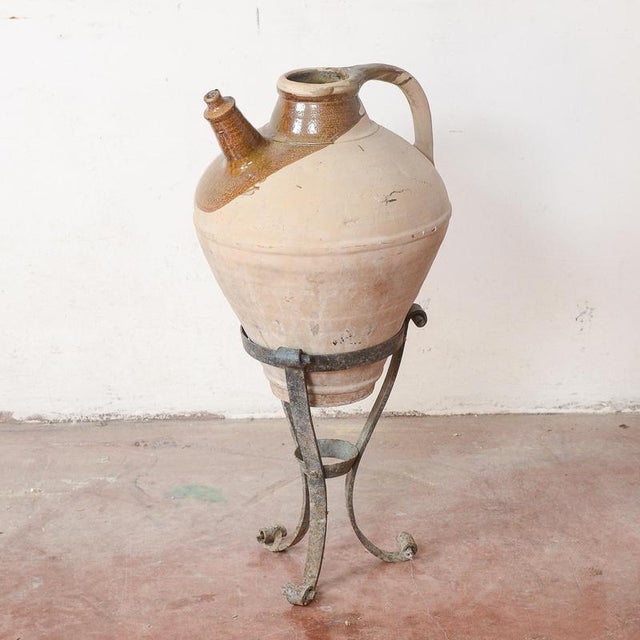 Terracotta Amphora with Base, Set of 2 For Sale - Image 17 of 17
