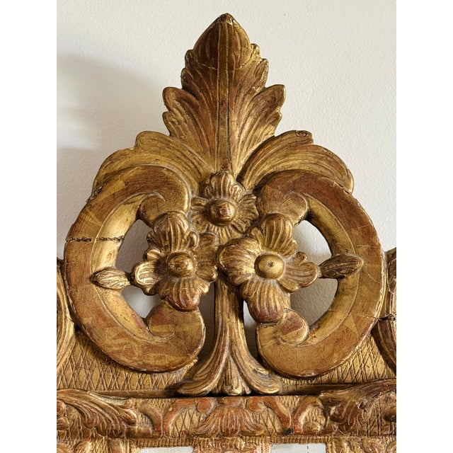 18th Century Louis Xv Style Gilt Wood Mirror For Sale - Image 9 of 18