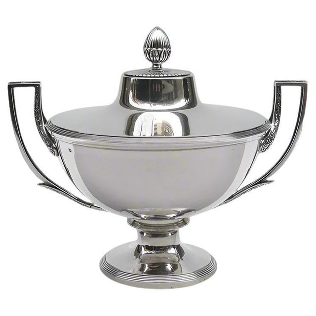 Early 19th Century French Empire First Standard Silver Tureen For Sale - Image 17 of 18