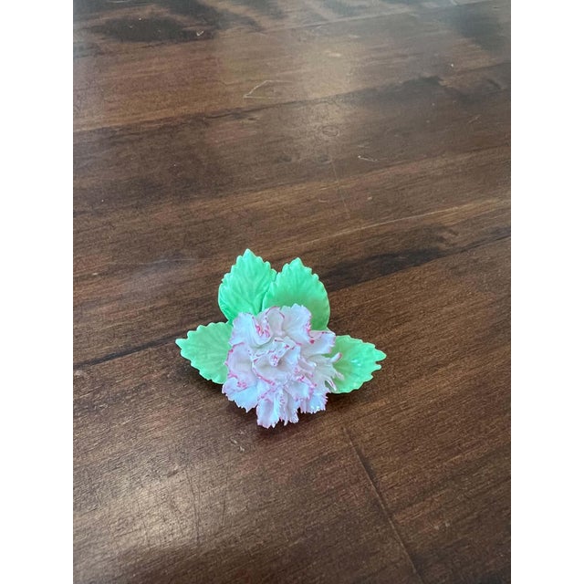 1960s–70s Royal Adderley Bone China Floral Place Card Holders – Set of 8 For Sale In San Francisco - Image 6 of 14