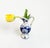 Antique Handmade Hand-Painted Delft Blue Delftware Knobbel Vase, Bulbous Bottle and Tulip Vase, Holland, 1920s, Set of 3 For Sale - Image 4 of 18