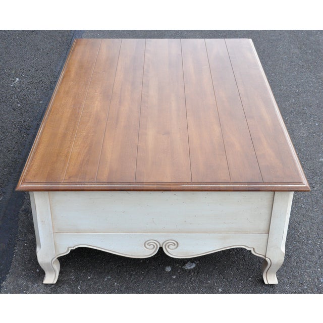 Ethan Allen French Country Provincial Coffee Table Chairish