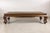 Antique Chinese Elm Opium Bed Coffee Table with Woven Rattan Top and Scroll Legs For Sale - Image 15 of 18