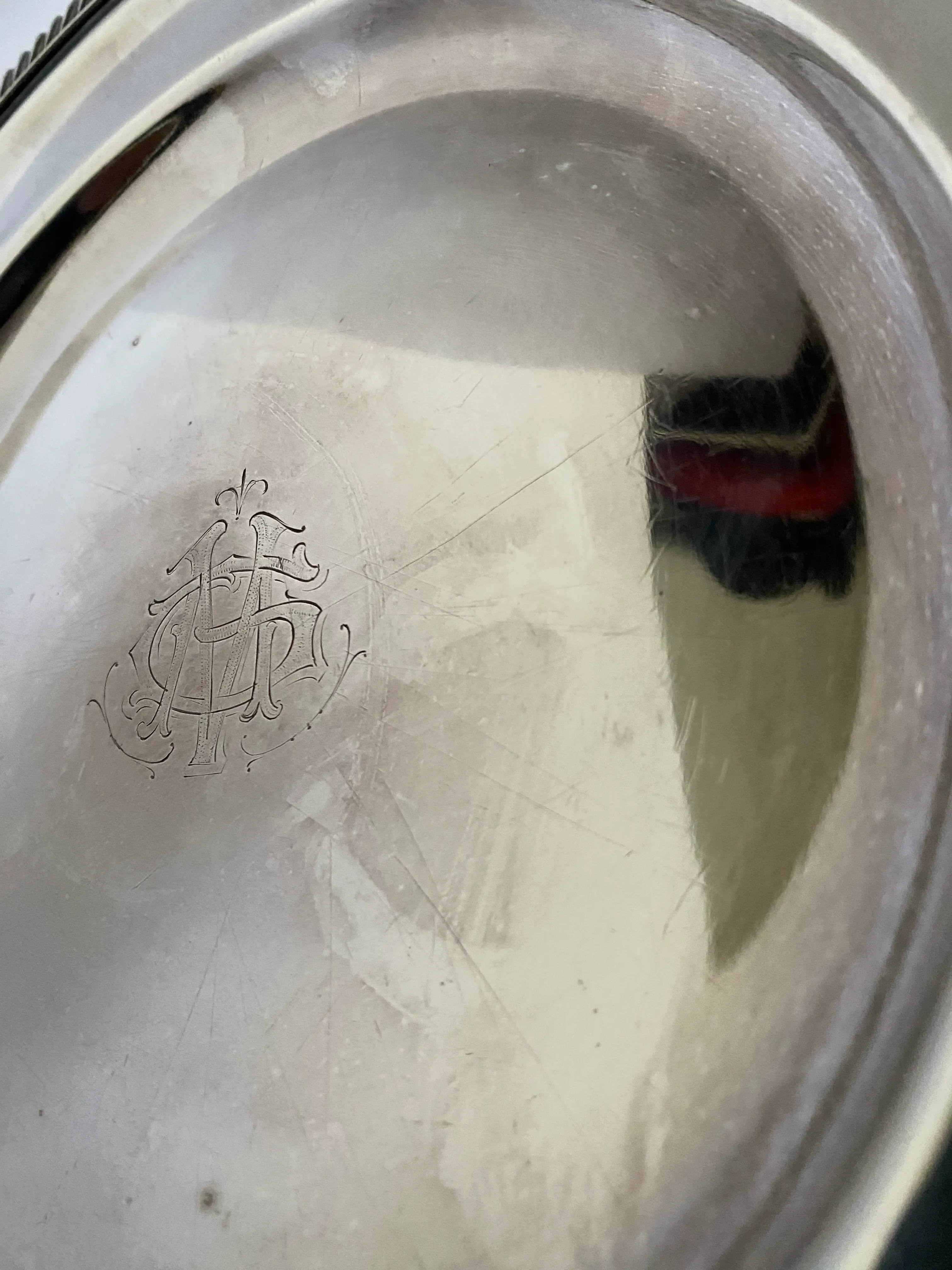 Antique Silverplate Charger by James Dixon & Sons Sheffield