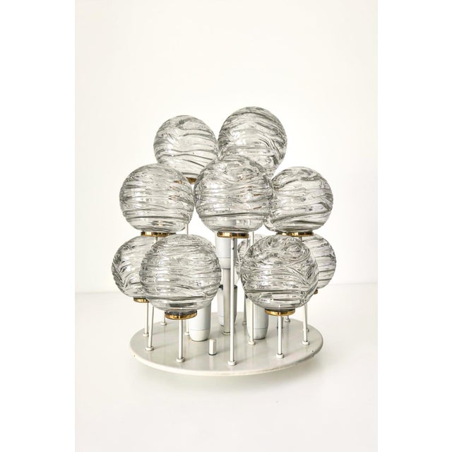 Mid-Century Snowball Sputnik Glass Flush Mount from Doria Leuchten, Germany, 1970s For Sale - Image 13 of 18