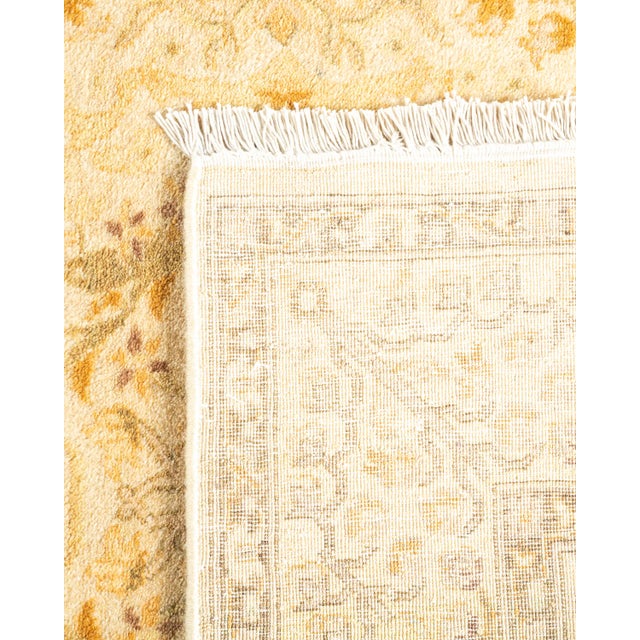 2000 - 2009 Mogul, One-of-a-Kind Hand-Knotted Area Rug - Ivory, 3' 3" x 5' 2" For Sale - Image 5 of 8