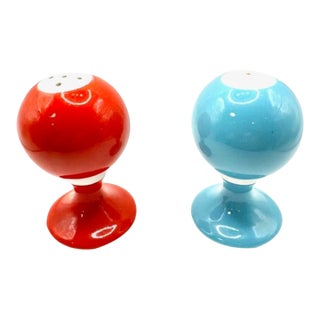 1960s La Fonda Del Sol Restaurant Salt & Pepper Shakers / Alexander Girard- Set of 2 For Sale