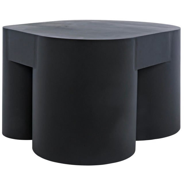 Black NOIR Bain Coffee Table in Black Metal For Sale - Image 8 of 8