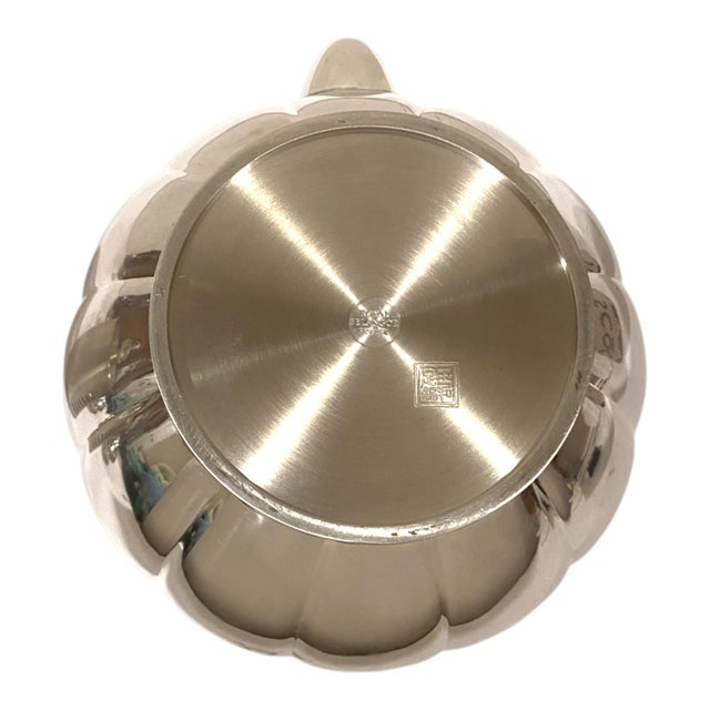 Late 20th Century Royal Selangor Melon Pewter Teapot Large Collectible Malaysian Luxury Gift For Sale - Image 16 of 17
