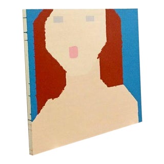 Contemporary Painting Signed & Dated by Julia Warr 1999 For Sale