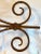 Vintage Early 20th Century Decorative Hand Wrought Iron Scrollwork Panel Salvage For Sale In Los Angeles - Image 6 of 8
